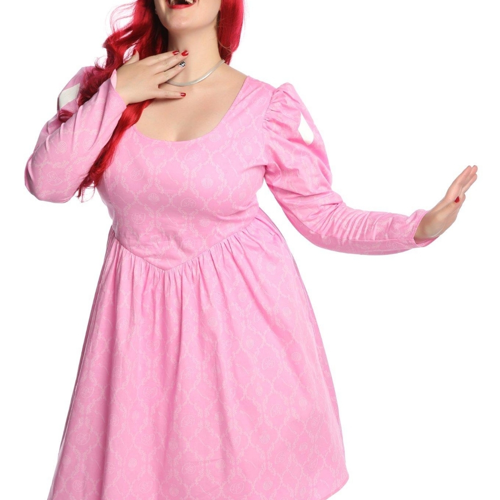 Disney's The Little Mermaid Ariel Pink Costume Dress from HOT TOPIC 3XL